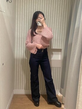 「でにむ」｜「アイテム（ブーツ）」を使った、マジェスティックレゴンエスパル仙台店スタッフさん（レディース・152cm）の秋コーディネート
