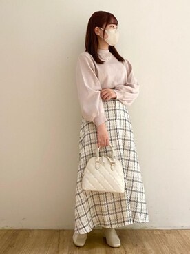 マジェスティックレゴンエスパル仙台店スタッフさん(レディース・153cm)の秋コーディネート