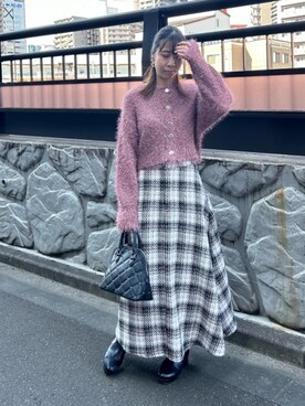 マジェスティックレゴンエスパル仙台店スタッフさん(レディース・158cm)の秋コーディネート