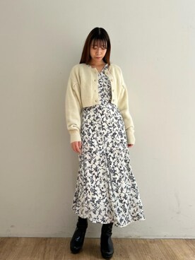 マジェスティックレゴンエスパル仙台店スタッフさん(レディース・158cm)の秋コーディネート