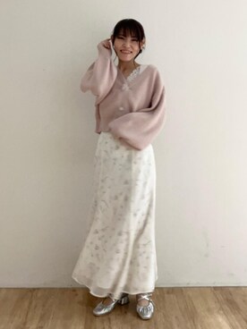 マジェスティックレゴンエスパル仙台店スタッフさん(レディース・152cm)の冬コーディネート