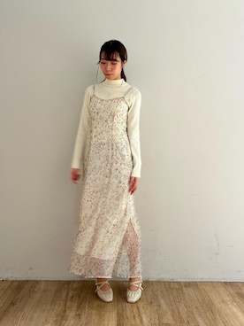 マジェスティックレゴンエスパル仙台店スタッフさん(レディース・158cm)の冬コーディネート