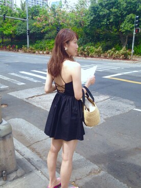 ワンピースを使った Americanapparel のレディース人気ファッションコーディネート Wear