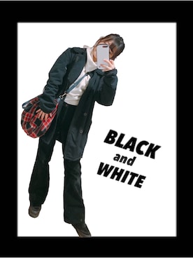 「PAUL&JOE（ポールアンドジョー）のアイテム（ジャケット/アウター）」を使った、umiさん（レディース・152cm）の冬コーディネート