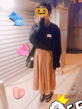 「UNKNOWNMETROPOLIZ」｜y,さん（レディース・170cm）の秋コーディネート