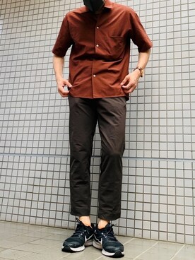 MOUさん（メンズ・166cm）の春コーディネート