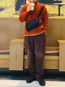 MOUさん（メンズ・166cm）の秋コーディネート
