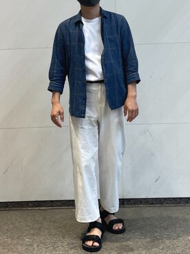 MOUさん（メンズ・166cm）の春コーディネート