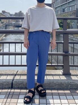 MOUさん（メンズ・166cm）の春コーディネート