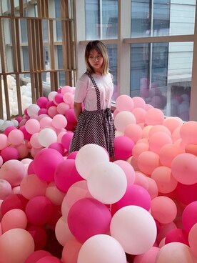 「大悦城」｜Josie_yumさん（レディース・155cm）の夏コーディネート