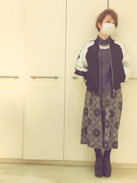 Tさん（レディース・153cm）の冬コーディネート