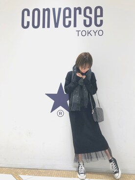 junna☻さんの（CONVERSE TOKYO | コンバーストウキョウ）を使ったコーディネート