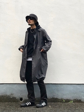 「REIGNING CHAMP（レイニングチャンプ）のアイテム（トップス）」を使った、YUTA KABURAGI さん（メンズ・175cm）の春コーディネート
