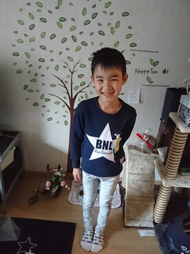 shoさん（キッズ・121cm）の春コーディネート