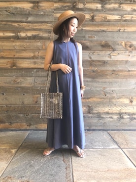 AISU NARUMIさん(レディース・155cm)の夏コーディネート