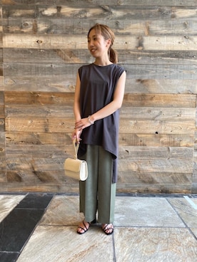 AISU　NARUMIさん（レディース・155cm）の夏コーディネート