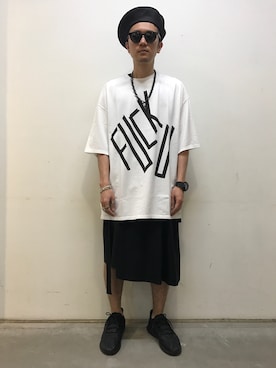 「BLANC..（ブラン）のアイテム」を使った、一政さん（メンズ・170cm）の春コーディネート