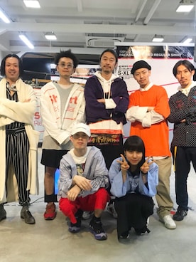 「doublet（ダブレット）のアイテム（トップス）」を使った、一政さん（メンズ・170cm）の春コーディネート