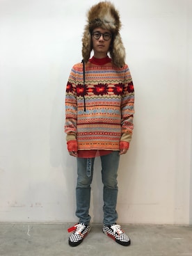 「sacai MEN'S（サカイ メンズ）のアイテム」を使った、一政さん（メンズ・170cm）の夏コーディネート