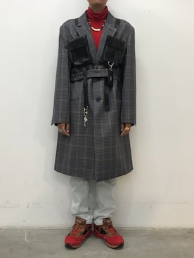「AMBUSH（アンブッシュ）のアイテム（ジャケット/アウター）」を使った、一政さん（メンズ・170cm）の夏コーディネート