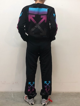 「アイテム（スウェット）」を使った、一政さん（メンズ・170cm）の夏コーディネート