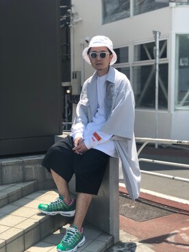 「CHRISTIAN DADA（クリスチャンダダ）のアイテム（その他アウター）」を使った、一政さん（メンズ・170cm）の春コーディネート