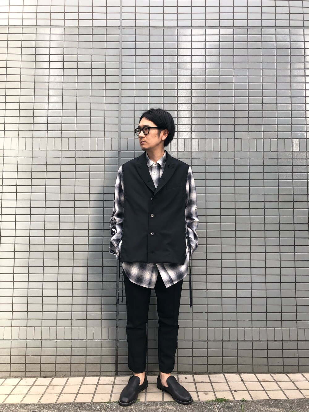 HAIDER ACKERMANNのスラックスを使った人気ファッションコーディネート