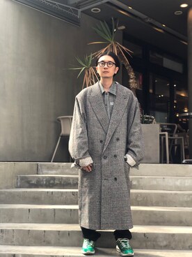 一政(MIDWEST TOKYO MEN)｜doubletのチェスターコートを使った ...