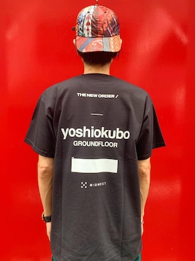 「yoshiokubo（ヨシオクボ）のアイテム」を使った、一政さん（メンズ・170cm）の夏コーディネート