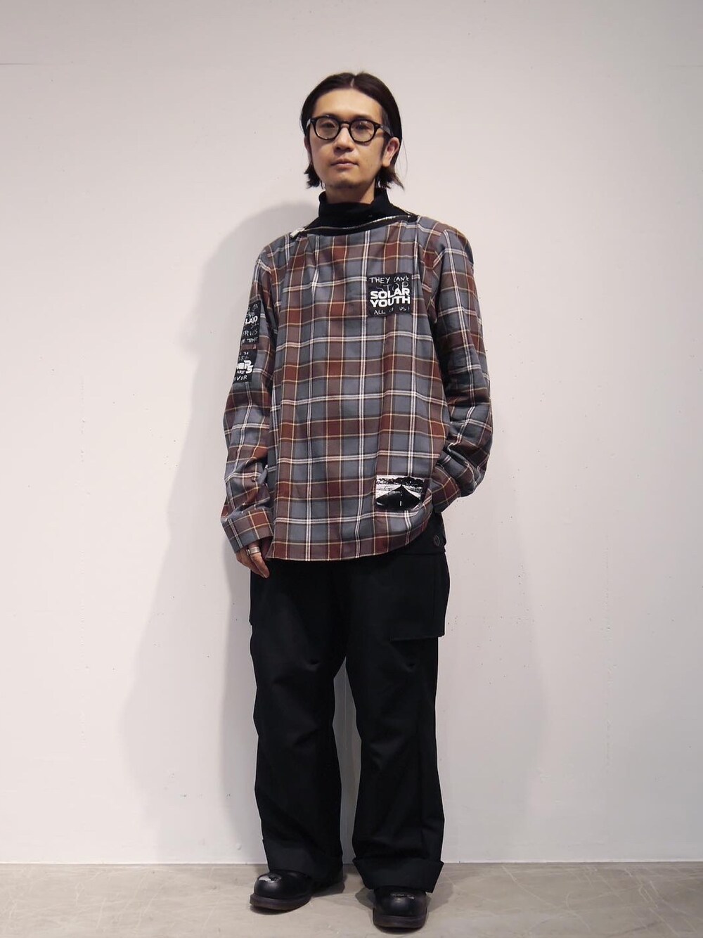 一政（MIDWEST TOKYO MEN）｜RAF SIMONSのシャツ・ブラウスを使ったコーディネート - WEAR