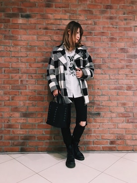 yuさん（レディース・160cm）の秋コーディネート