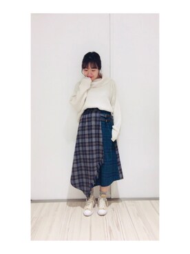 「メリークリスマス」｜ayaさん（レディース・152cm）の冬コーディネート