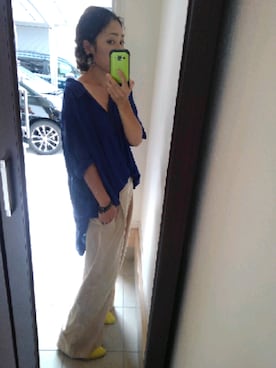 「Jのアイテム」を使った、ハルカイさん（レディース・157cm）の秋コーディネート