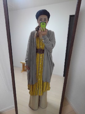 「osharewalker（オシャレウォーカー）のアイテム（ハンチング/ベレー帽）」を使った、ハルカイさん（レディース・157cm）の秋コーディネート