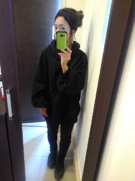 「アイラブCONVERSE」｜ハルカイさん（レディース・157cm）の秋コーディネート