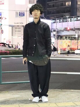 「ミニマル」｜「アイテム（ジャケット/アウター）」を使った、syo16さん（メンズ・167cm）の春コーディネート