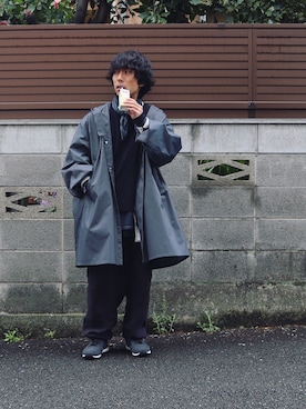 「TrAnsference - T/f （トランスファレンス）のアイテム（トップス）」を使った、syo16さん（メンズ・167cm）の春コーディネート