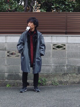 「TrAnsference - T/f （トランスファレンス）のアイテム（ジャケット/アウター）」を使った、syo16さん（メンズ・167cm）の春コーディネート
