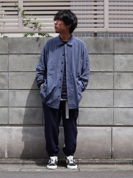 「TrAnsference - T/f （トランスファレンス）のアイテム（トップス）」を使った、syo16さん（メンズ・167cm）の秋コーディネート
