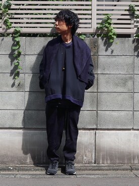 「TrAnsference - T/f （トランスファレンス）のアイテム（トップス）」を使った、syo16さん（メンズ・167cm）の秋コーディネート