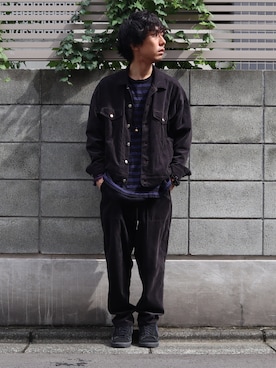 「TrAnsference - T/f （トランスファレンス）のアイテム（ジャケット/アウター）」を使った、syo16さん（メンズ・167cm）の秋コーディネート