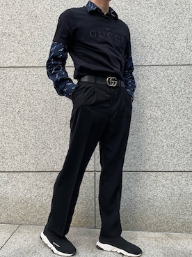 「スピードトレーナー」｜赤山 優希さん（メンズ・177cm）の春コーディネート