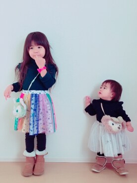 EmiiroDream is wearing apres les cours "many ribbon X'mas ワンピース"