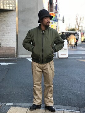 HAYATOさん（メンズ・170cm）の冬コーディネート