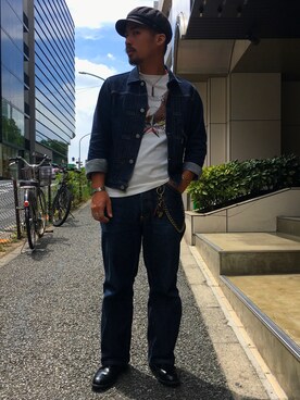 「denimondenim」｜HAYATOさん（メンズ・170cm）の夏コーディネート
