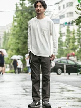 「WORK NOT WORK URBAN RESEARCH（ワークノットワークアーバンリサーチ）のアイテム」を使った、nagayaさん（メンズ・175cm）の秋コーディネート