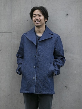 「WORK NOT WORK URBAN RESEARCH（ワークノットワークアーバンリサーチ）のアイテム（その他アウター）」を使った、nagayaさん（メンズ・175cm）の冬コーディネート