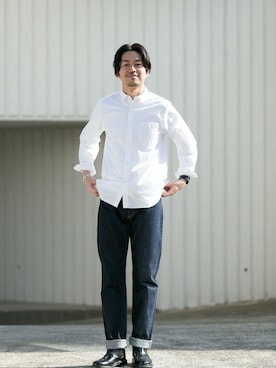 「WORK NOT WORK URBAN RESEARCH（ワークノットワークアーバンリサーチ）のアイテム」を使った、nagayaさん（メンズ・175cm）の冬コーディネート