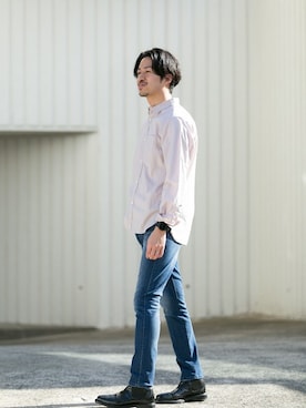 「WORK NOT WORK URBAN RESEARCH（ワークノットワークアーバンリサーチ）のアイテム」を使った、nagayaさん（メンズ・175cm）の冬コーディネート