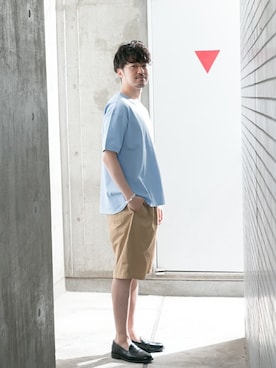 「WORK NOT WORK URBAN RESEARCH（ワークノットワークアーバンリサーチ）のアイテム」を使った、nagayaさん（メンズ・175cm）の春コーディネート